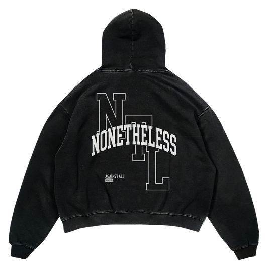 'Against All Odds' Washed Pullover Hoodie