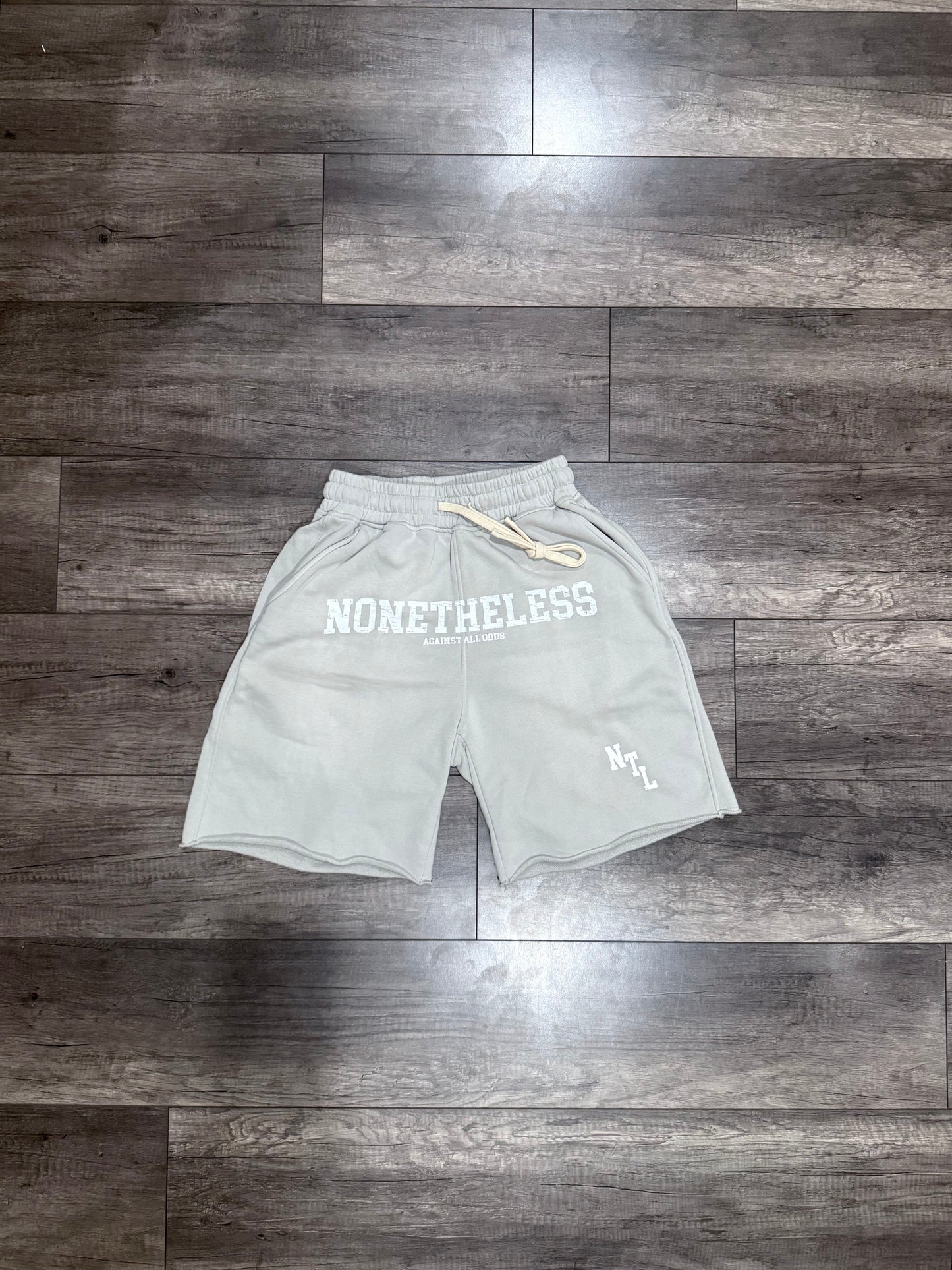 ‘NONETHELESS’ Washed Short