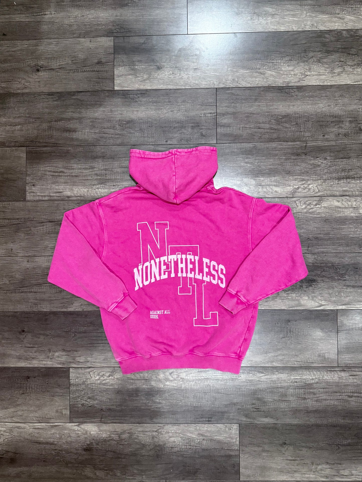 'Against All Odds' Washed Pullover Hoodie