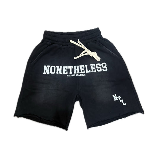‘NONETHELESS’ Washed Short